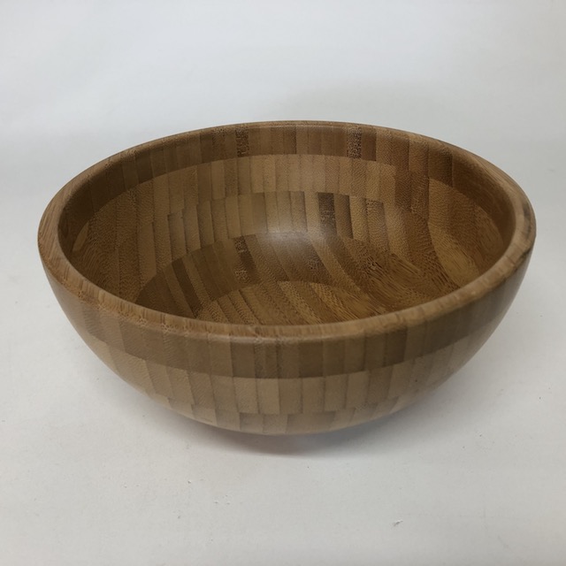 BOWL, Wooden Bowl - Medium 